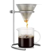 Bodum Station with glass jug, Cafetière, Argent