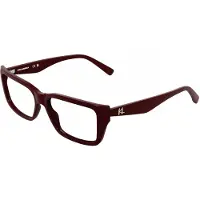 Karl Lagerfeld Lunettes de Vue - - KL6212 - Burgundy - Plastique - 55/15/140
