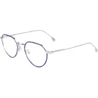 Paul Smith Lunettes de Vue - - PSOP08751 FISHER - Shiny silver/blue - Métal - 51/19/145