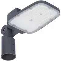 Ledvance Éclairage public LED Area Value Petit SPD Aluminium Gris 30W 4050lm 160x58D - 740 Blanc Froid | IP66 - Symétrique | Étanche