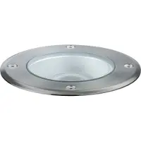 Paulmann Outd Plug & Shine, spots encastrables pour l'extérieur, IP67, 675 lumens, 4000K, 6W, 24V, angle d'éclairage réglable à 38°, pivotables à 20°, boîtier en métal