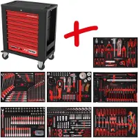Ks Tools Performanceplus Jeu de servantes d'atelier P15