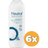 Neutral 6 x Shampooing neutre antipelliculaire (250 ml)