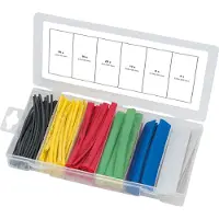 Ks Tools Assortiment de manchons thermorétractables, 110 pièces.