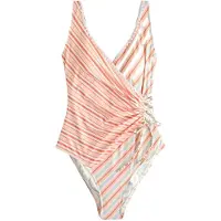 Next Maillot de bain modelant beige clair / abricot / rouge clair / blanc