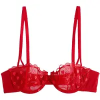 Next Soutien-gorge 'Premium' rouge sang