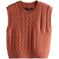 Next Pull-over marron châtaigne