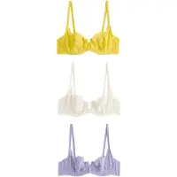 Next Soutien-gorge crème / kiwi / lavande