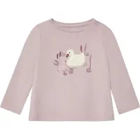 s.Oliver T-Shirt crème / rose ancienne