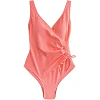 Next Maillot de bain modelant corail