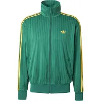 Adidas Originals Veste de survêtement 'Firebird' jaune / émeraude / noir