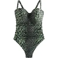Next Maillot de bain olive / menthe / noir