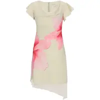 Usha Robe beige clair / rose / rose
