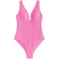 Next Maillot de bain modelant rose clair