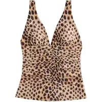 Next Tankini beige / marron / brun foncé