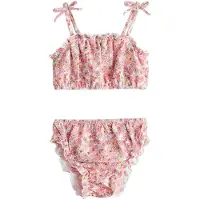 Next Bikini kaki / orange clair / rose ancienne / blanc