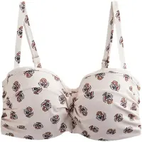 Next Hauts de bikini beige clair / marine / orange / noir