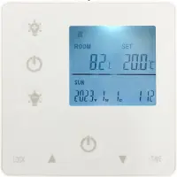 Quality Heating Série QH-HL Panneau infrarouge WLAN avec éclairage LED 63 x 128 cm 840 watts