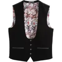 Next Gilet de costume noir