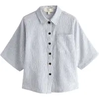 Next Chemisier noir / blanc