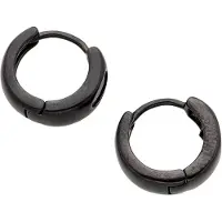 MyMo ROCKS Boucles d'oreilles noir