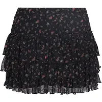 Mymo Jupe 'Young Fashion' bleu clair / kaki / rouge vif / noir