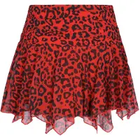 Faina Jupe 'Festive' rouge / noir