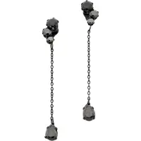 MyMo ROCKS Boucles d'oreilles noir