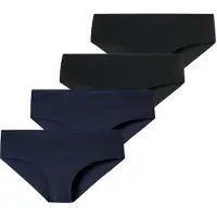 Schiesser Culotte ' Invisible Light ' bleu nuit / noir