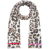 Codello Écharpe beige clair / marron / rose / noir
