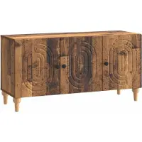 vidaXL Meuble TV en bois recyclé 99 x 34,5 x 50 cm, aggloméré