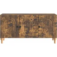 vidaXL : Meubles TV, 99 x 34,5 x 50 cm, bois imitation chêne fumé