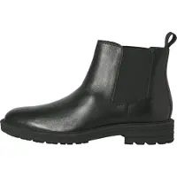 Jack & Jones Bottines Hoskins Leather Chelsea Sn, noir, taille 45 (hommes)