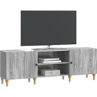 vidaXL : Meubles TV, 150 x 31 x 50 cm, imitation bois Sonoma gris
