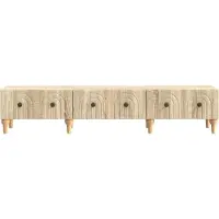 vidaXL Meuble TV en chêne Sonoma 147 x 34,5 x 30 cm, aggloméré