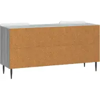 vidaXL : Meubles TV, 102 x 34,5 x 52 cm, imitation bois Sonoma gris