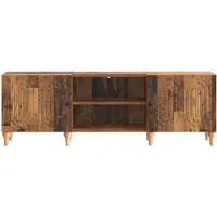vidaXL Meuble TV 150 x 31 x 50 cm en bois recyclé et panneaux dérivés du bois