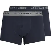 Jack & Jones Boxers 'Vincent' bleu marine / gris chiné