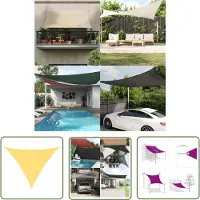 The Living Store Store 160 g/m² Beige 3,5x3,5x4,9 m HDPE