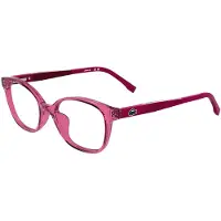 Lacoste Lunettes de Vue L3662 N 45/15/130 Transparent pink Bio inj-g820 GIRL L3662 N