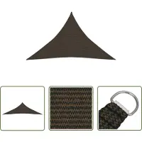 The Living Store Store 160 g/m² Marron 5x5x6 m HDPE