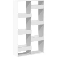 vidaXL Bibliothèque blanc 100x33x175 cm bois d'ingénierie