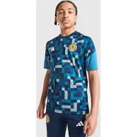 Adidas Maillot d'avant-match Écosse 2026 Junior - Bleu, Bleu