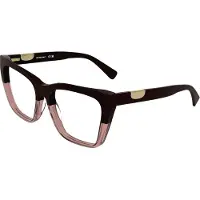 Longchamp Lunettes de Vue LO2786MAG-SET 54/17/140 Brown &amp; transparent rose/brown Acetate WOMAN LO2786MAG-SET