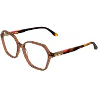 Lacoste Lunettes de Vue L2988 N 55/15/145 Transparent light brown Acetate WOMAN L2988 N