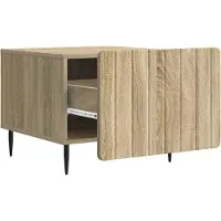 vidaXL Table basse en chêne Sonoma 49 x 50 x 42 cm, aggloméré