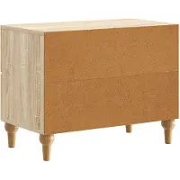 vidaXL Cabinet de chevet avec tiroir Chêne Sonoma 62 x 34,5 x 48 cm