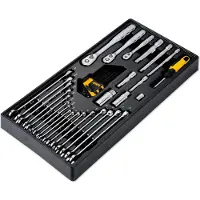 DeWalt 341-tlg. Werkzeugset in 3 Modulen