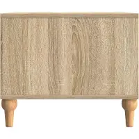 vidaXL Table basse en chêne Sonoma 90 x 50 x 40 cm Bois composite