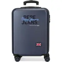 Pepe Jeans Valigia Cabina Seldon, Valise, Bleu